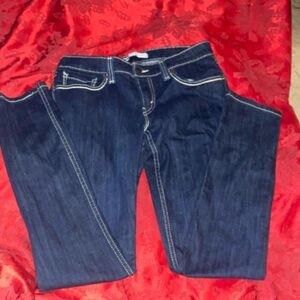 Levis 524 Too Superlow Jeans size 9 EUC